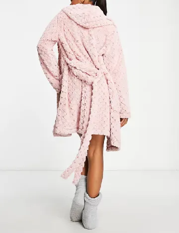 Halat de baie ASOS, roz Roz