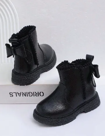 Ghete Shein Kids, negru Negru