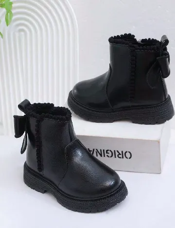 Ghete Shein Kids, negru Negru