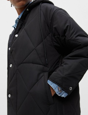 Geaca Pull&Bear, negru
