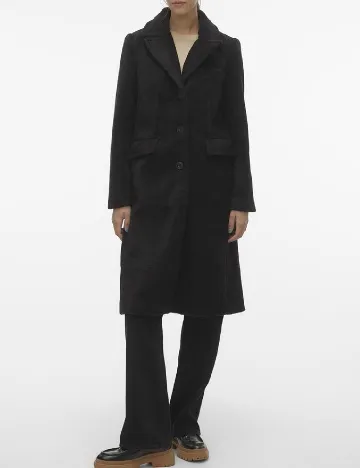 Palton Vero Moda, negru Negru