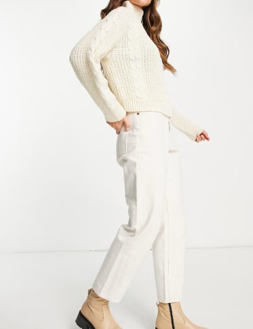Pulover Top Shop, ecru