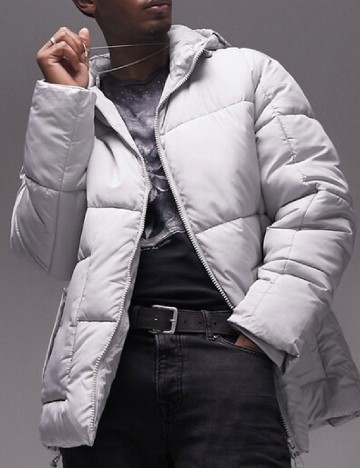 Geaca Topman, gri