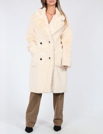 Palton Zara, crem