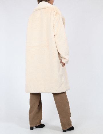 Palton Zara, crem