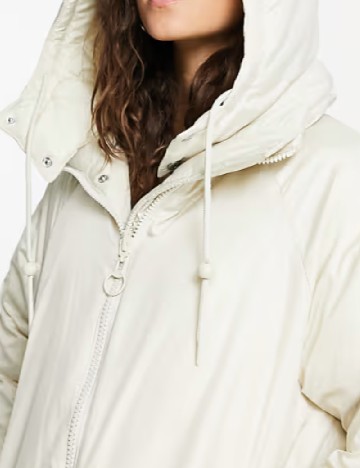 Geaca reversibila Top Shop, crem