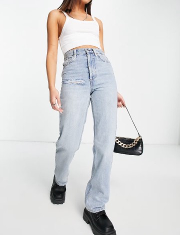 Blugi Top Shop, albastru