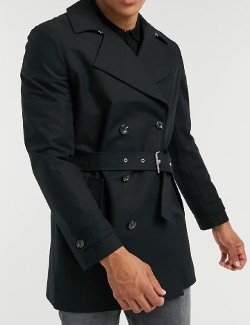 Palton ASOS, negru