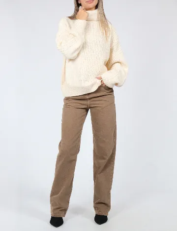Pulover Top Shop, crem Crem