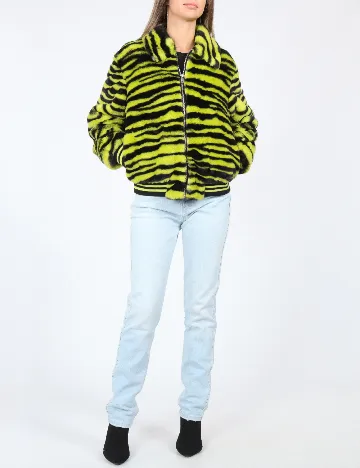 Jacheta Only, verde/negru Verde