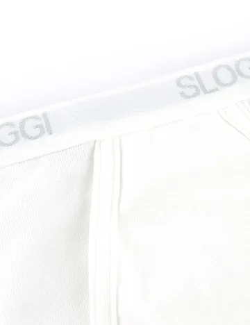 Set Boxeri 2 perechi Sloggi by Triumph, alb Alb