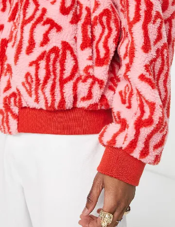 Jacheta ASOS, roz Roz