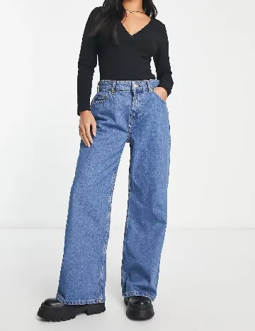 Blugi ASOS, albastru Albastru