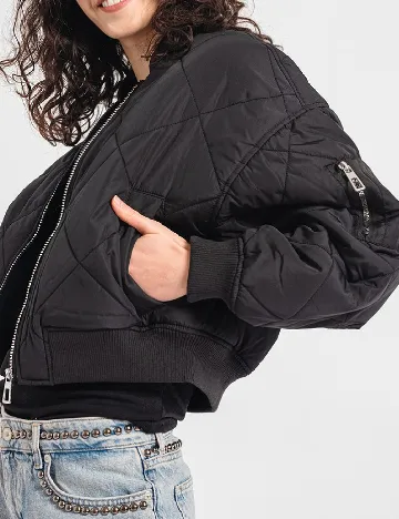 Jacheta Only, negru Negru