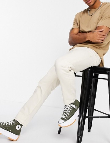 Blugi Topman, crem