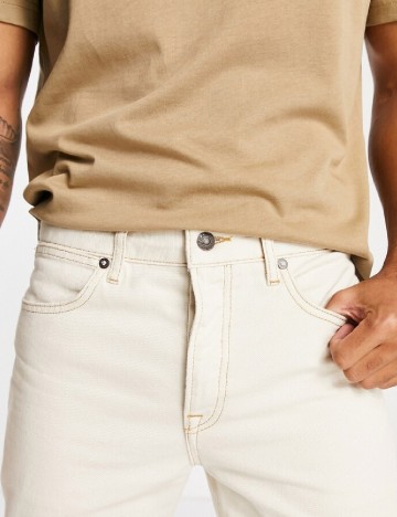 Blugi Topman, crem
