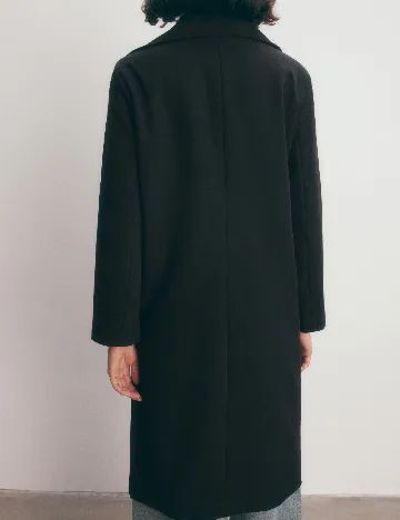 Palton Reserved, negru Negru