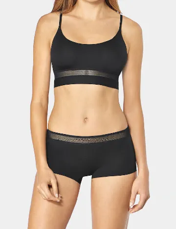 Bustiera Sloggi by Triumph, negru Negru