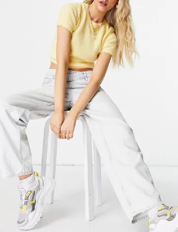 Bluza Hollister, galben Galben