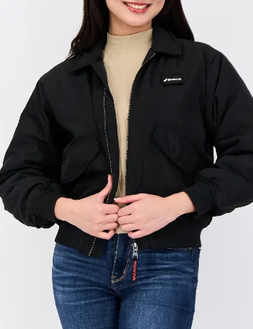 Geaca Honda, negru Negru
