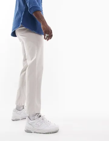 Pantaloni ASOS, bej Crem