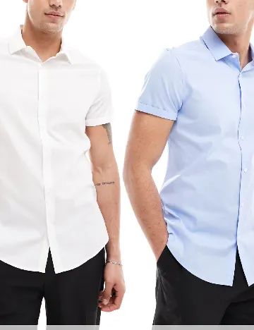 Set camasi 2 bucati ASOS, mix culori Mix culori