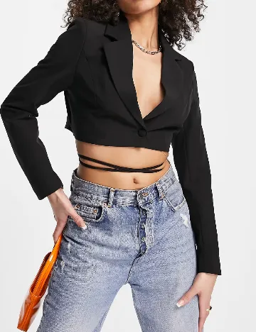 Sacou Unique21, negru Negru