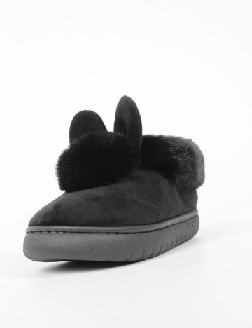 Papuci de Casa SHEIN, negru