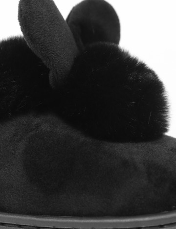 Papuci de Casa SHEIN, negru