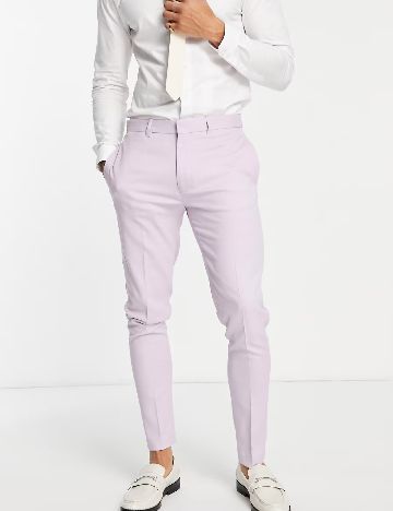 Pantaloni ASOS, mov