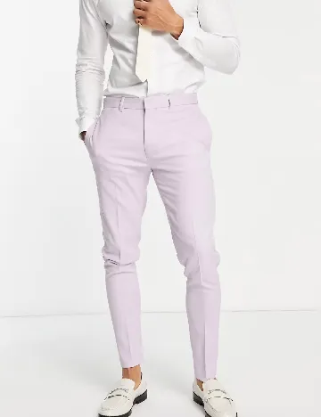Pantaloni ASOS, mov Mov
