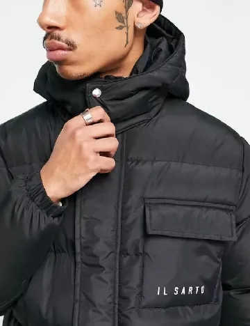 Geaca Il Sarto, negru Negru