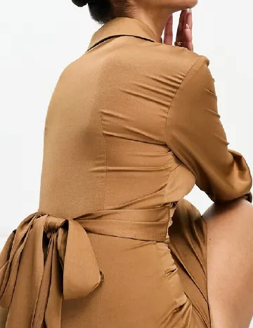 Rochie medie Aria Cove, maro Maro