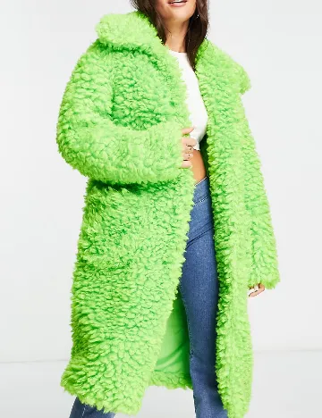 Palton Miss Selfridge, verde Verde