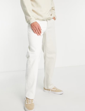 Blugi Topman, crem