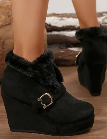 Botine SHEIN, negru