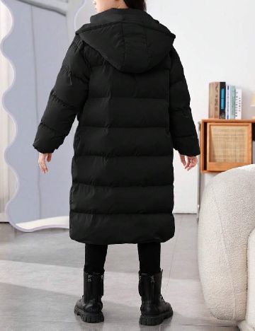 Geaca Shein Kids, negru