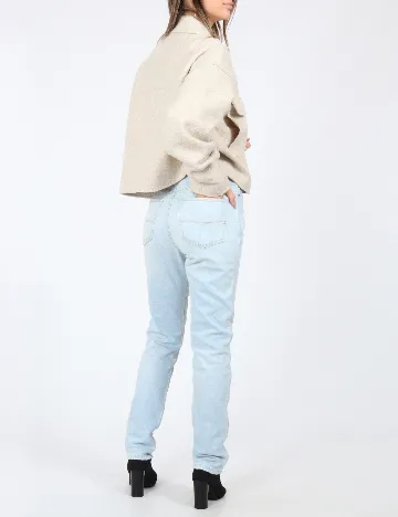 Jacheta Vero Moda, crem Crem