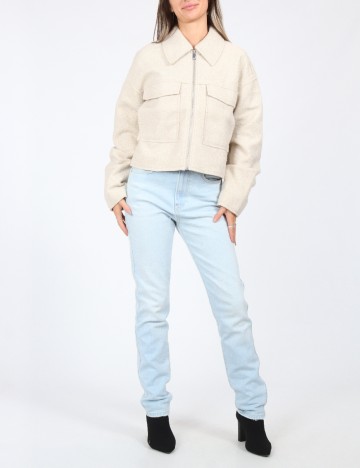 Jacheta Vero Moda, crem