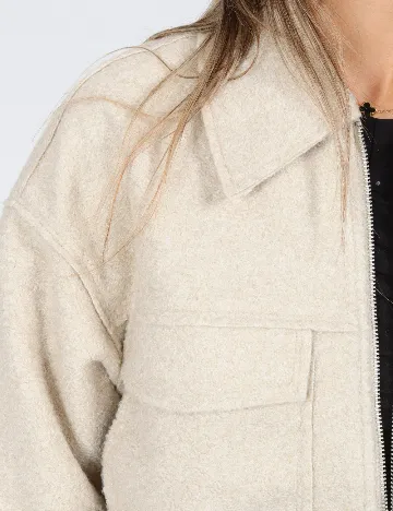 Jacheta Vero Moda, crem Crem