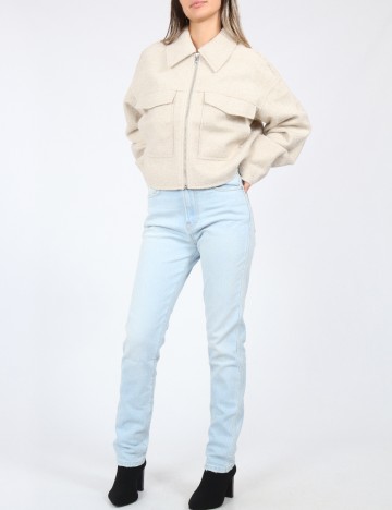 Jacheta Vero Moda, crem