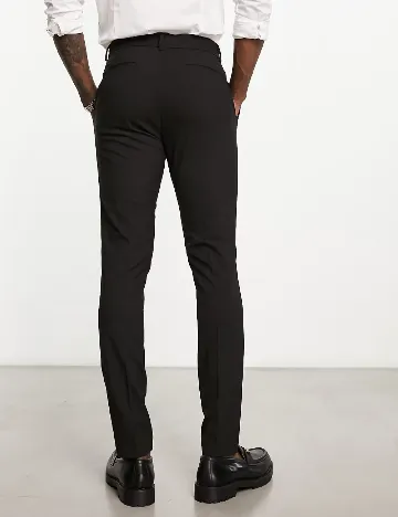 Set pantaloni 2 perechi ASOS, negru/gri Negru