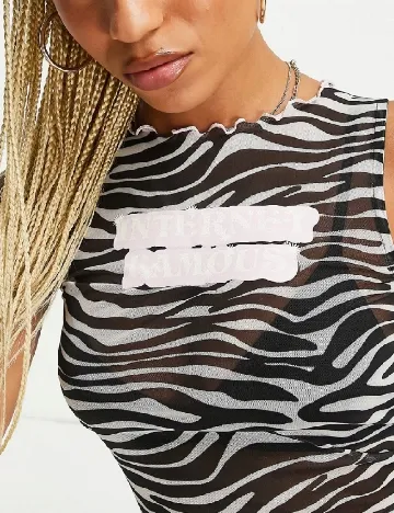 Top AsYou, animal print Animal print