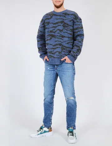 Pulover Pepe Jeans, bleumarin Albastru