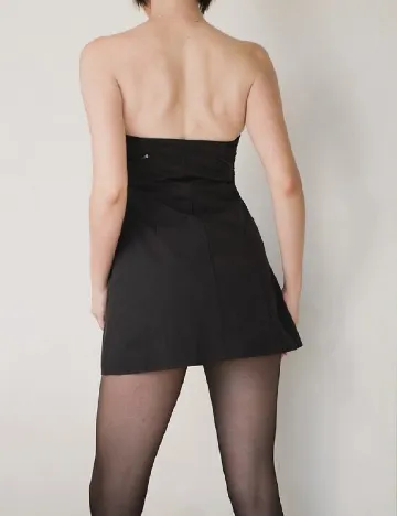Rochie scurta Labelrail x Julia Cumming, negru Negru