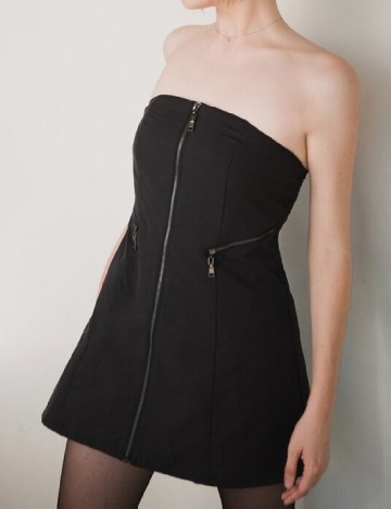 Rochie scurta Labelrail x Julia Cumming, negru
