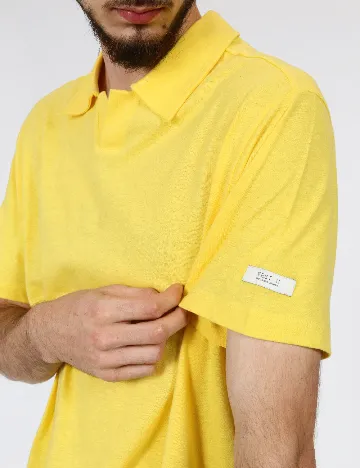 Tricou Pepe Jeans, galben Galben