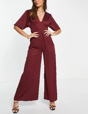 Salopeta ASOS, visiniu Rosu