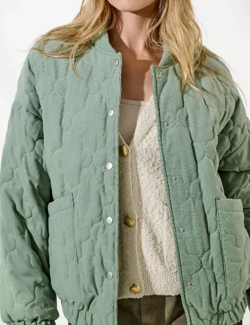 Jacheta Oversize Only, verde Verde