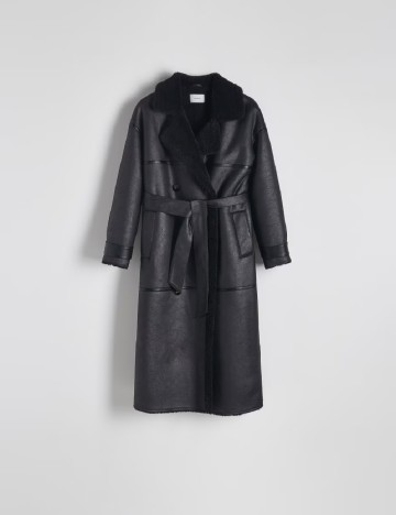 Palton Reserved, negru